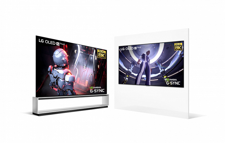 LG представила телевизоры OLED 8K для заядлых геймеров